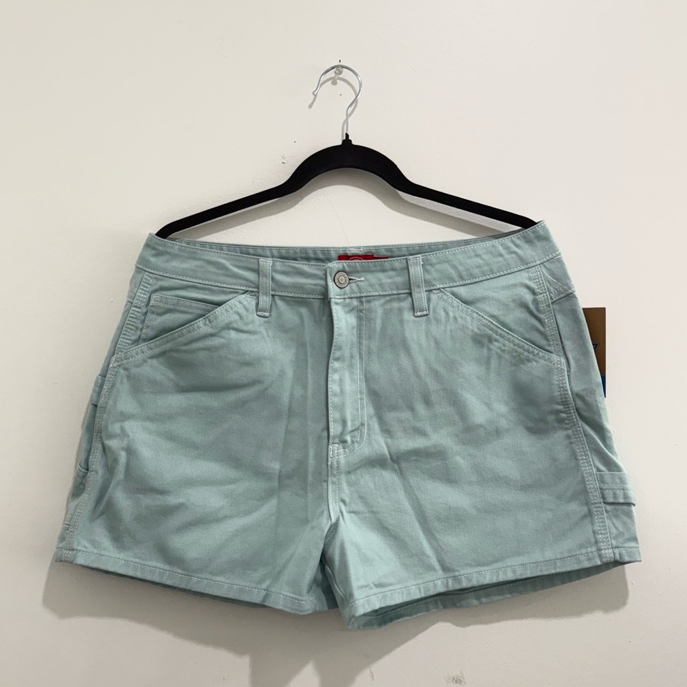 Dickies Mint Green Denim Shorrs